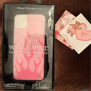 New with Case and‎ Stickers Wildflower Flame Phone Case IPhone 11 Pro Max Phone